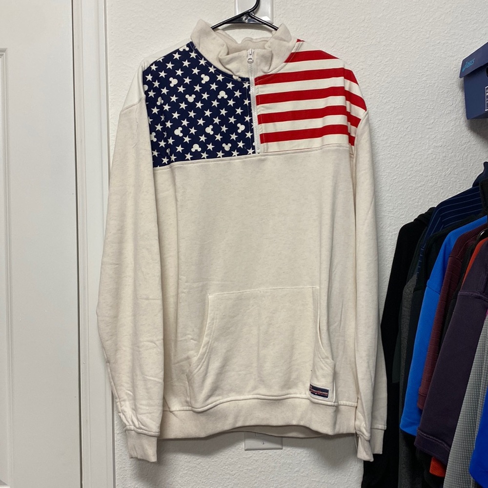 1/4 zip Disney jacket